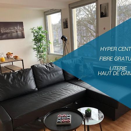 Hyper Centre - Wifi Fibre Gratuit - Jergweloh - Le New Yorkais Apartment ก็อง ภายนอก รูปภาพ
