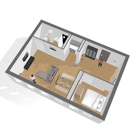Hyper Centre - Wifi Fibre Gratuit - Jergweloh - Le New Yorkais Apartment ก็อง ภายนอก รูปภาพ