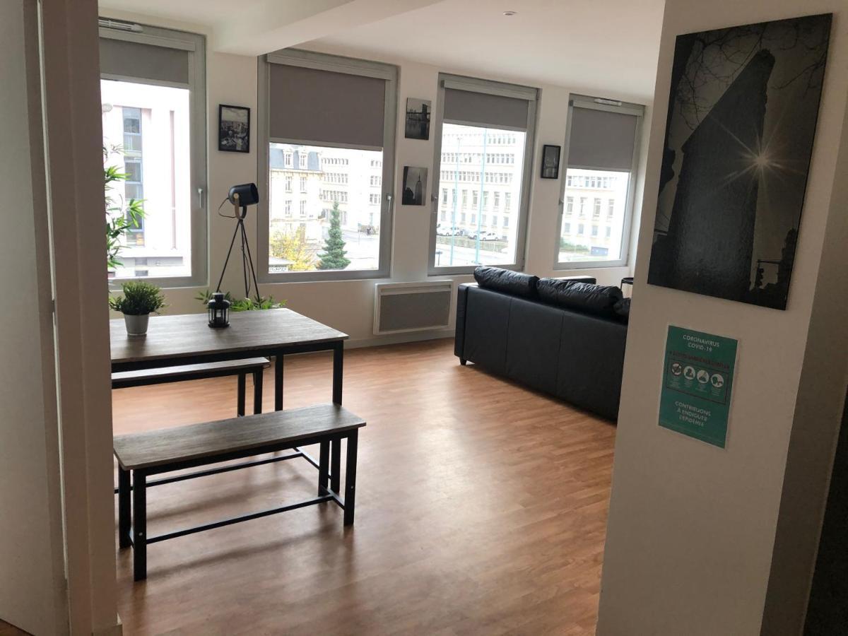 Hyper Centre - Wifi Fibre Gratuit - Jergweloh - Le New Yorkais Apartment ก็อง ภายนอก รูปภาพ