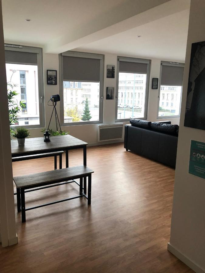 Hyper Centre - Wifi Fibre Gratuit - Jergweloh - Le New Yorkais Apartment ก็อง ภายนอก รูปภาพ