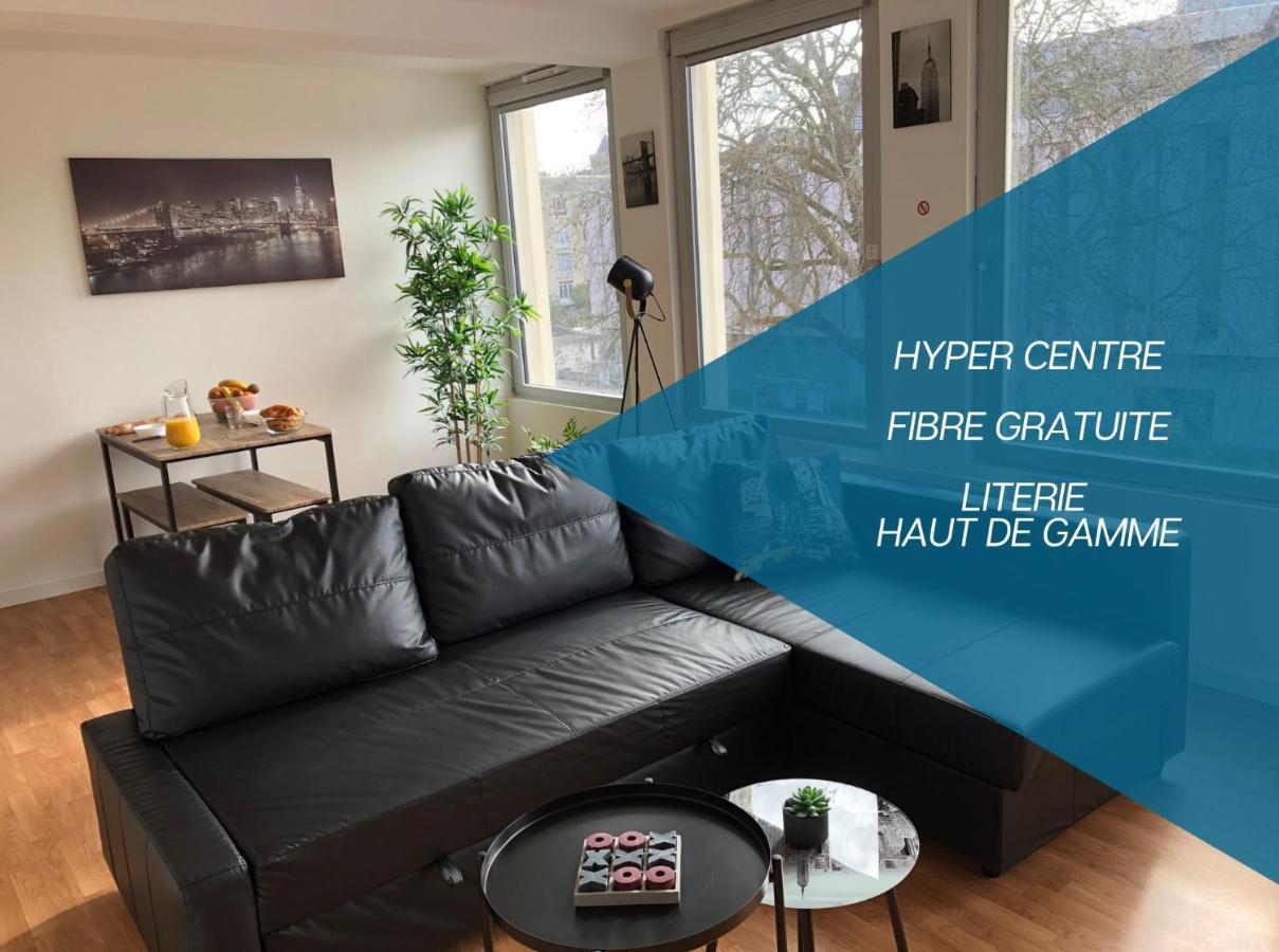 Hyper Centre - Wifi Fibre Gratuit - Jergweloh - Le New Yorkais Apartment ก็อง ภายนอก รูปภาพ