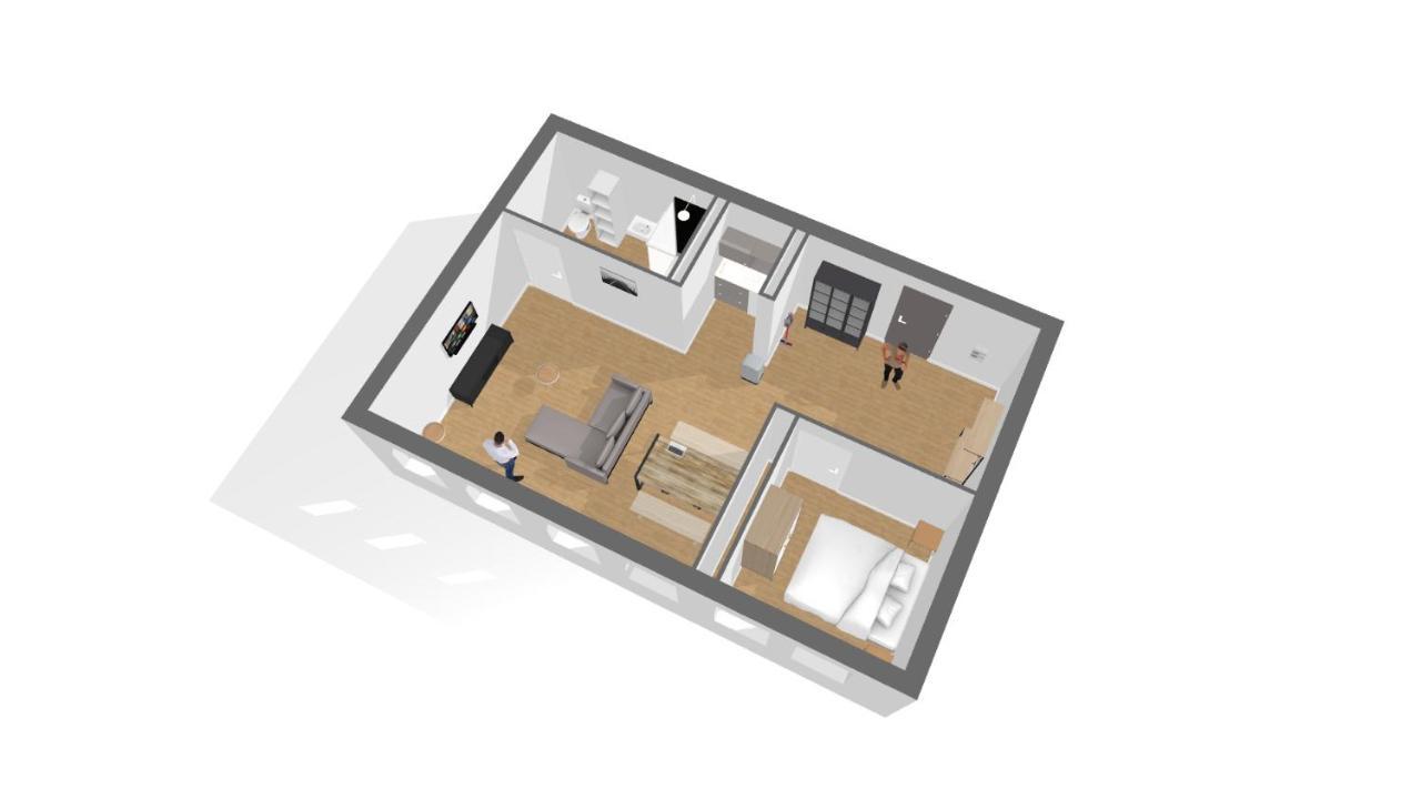 Hyper Centre - Wifi Fibre Gratuit - Jergweloh - Le New Yorkais Apartment ก็อง ภายนอก รูปภาพ